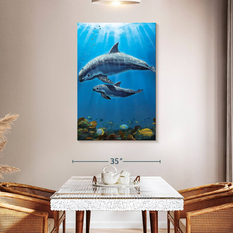 Brampt Vaquita Critically Endangered, 48" H x 32" W