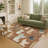 Machine Washable Indoor/Outdoor Adalaide ACN2338 Lodge Rug-429153614