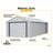 Murryhill 14 ft. W x 22 ft. D Metal Storage Shed