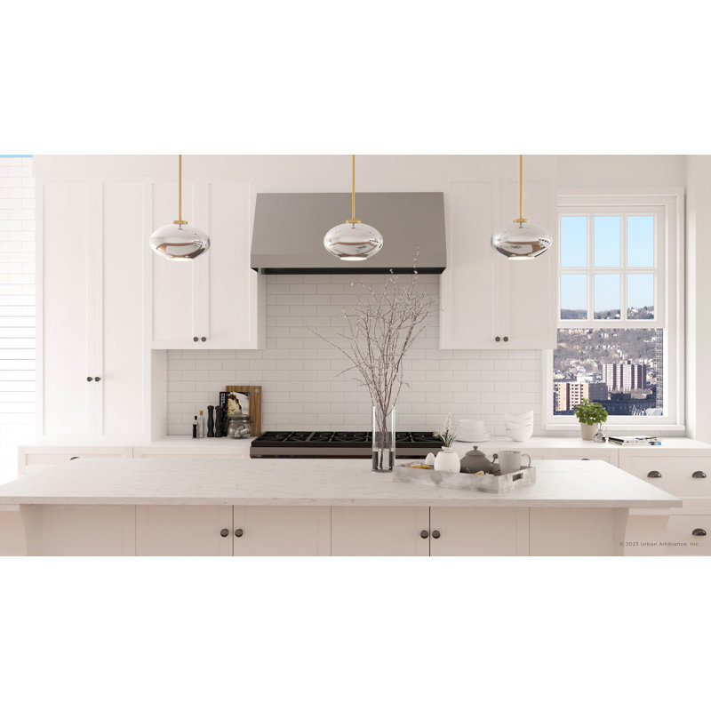 Milay 1 - Light Teardrop Pendant
