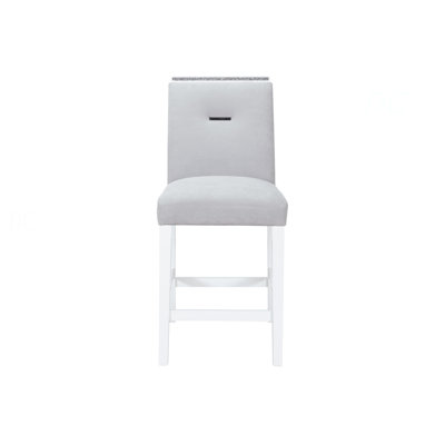 TABOURETS DE BAR ARIYA GREY (ENSEMBLE DE 2)