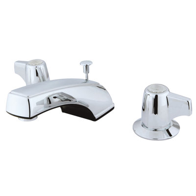 Robinet de salle de bain espacé avec ensemble de drain Americana