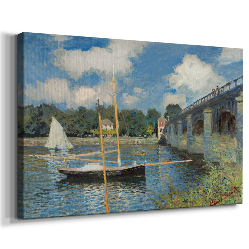 Le pont d'Argenteuil - galerie Cavas, 32 x 48