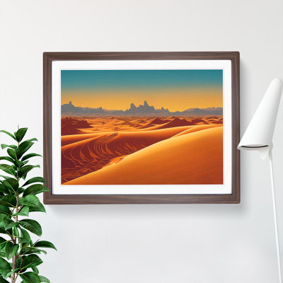 Angelical Desert - Framed Print