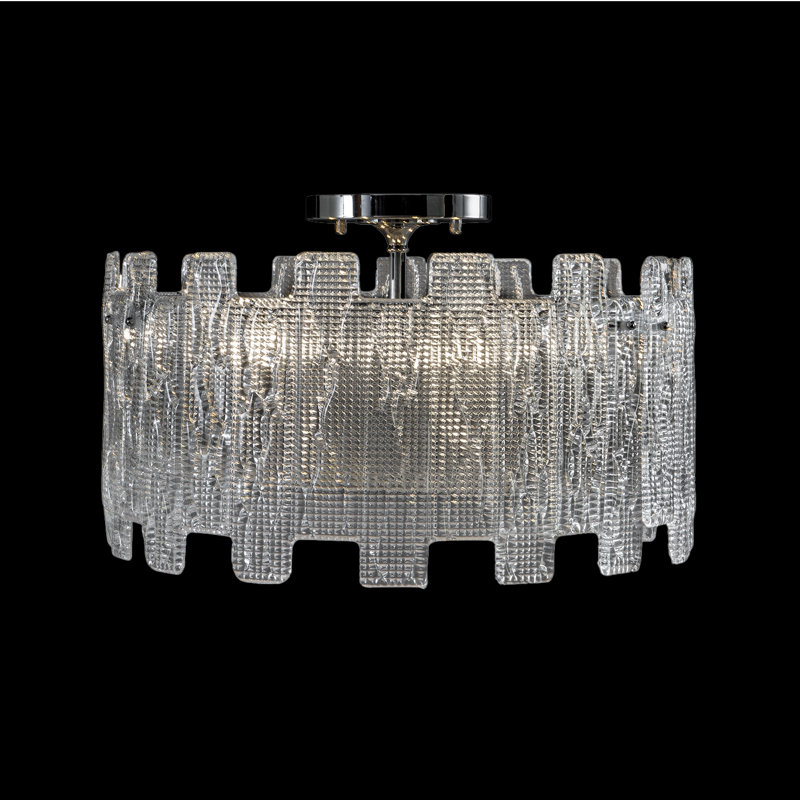 Mariner Luxury Flush Mount, 13.78" H x 24.02" W x 24.02" D
