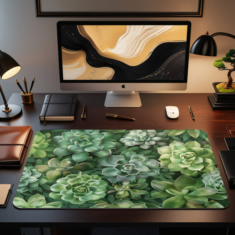 Polyester Desk Pad, 23.6x13.8