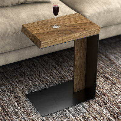 Solid Wood Top End Table