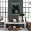 «W vivant Kitty Cafe», impression de rectangle 1 pièce «W W dépliant Kitty», impression de rectangle 1 pièce sur toile tendue-543537898