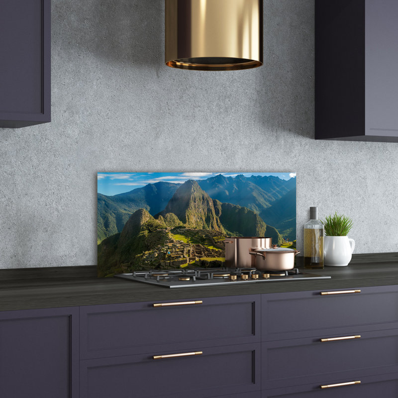 50cm W x 100cm L Glass Peel and Stick Panel