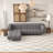 Worton Upholstered L-Shaped Sectional-26121701