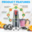 Mélangeur personnel NutriChef Professional Home Kitchen-62496983