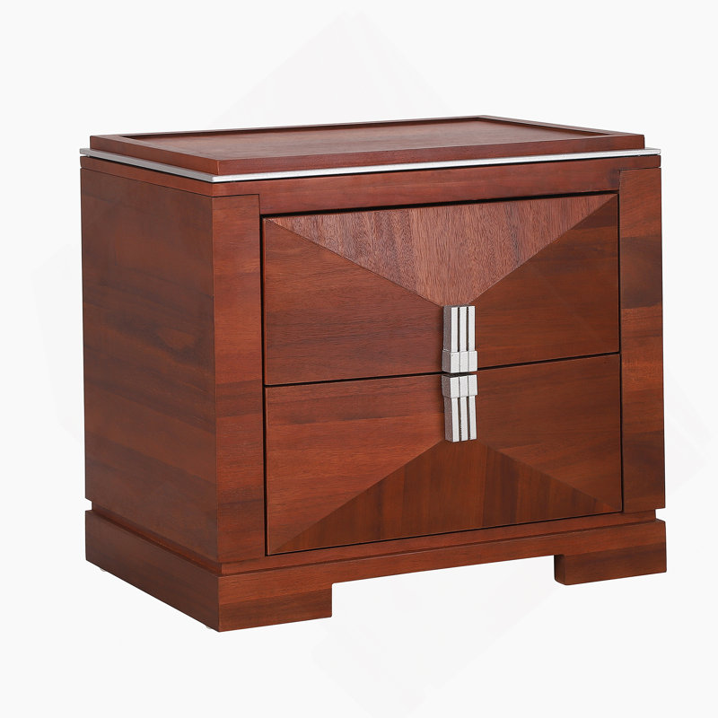 Table de chevet, table d'appoint à 2 tiroirs, table de bout avec rangement, petite table de chevet pour chambre à coucher, salon