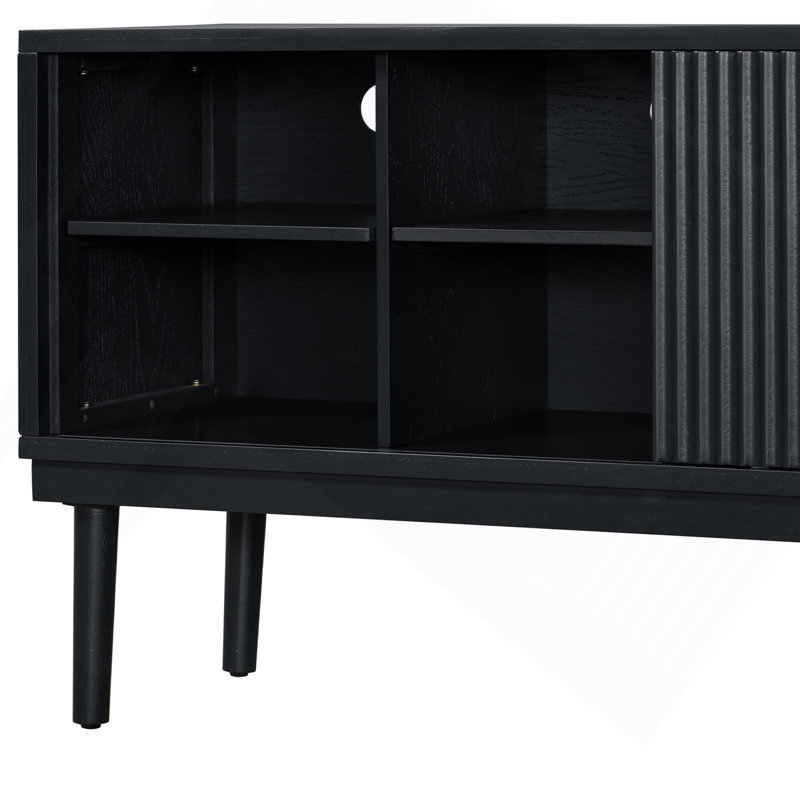 Meuble télé Mirod, Noir