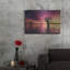 «Atchafalaya Sunset Oil Paint» par Rick Berk, art mural en métal-1067862006