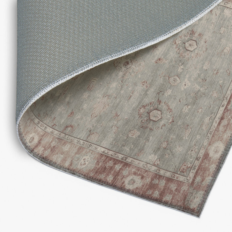 Tapis gris intérieur et extérieur surteint, Rectangulaire 8 pi x 10 pi