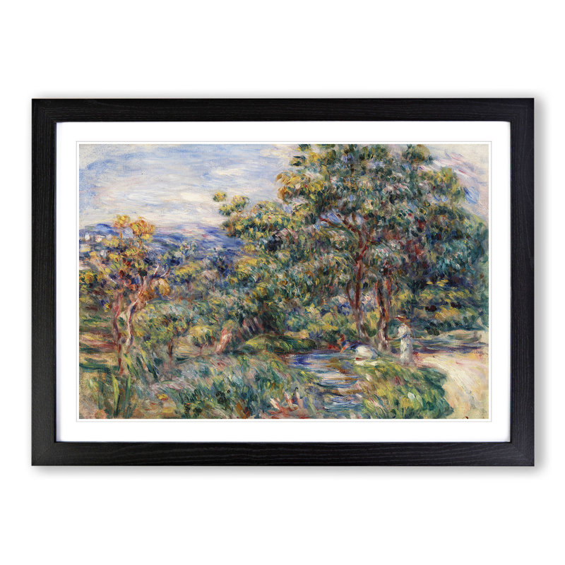 Le Beal by Pierre-Auguste Renoir - Picture Frame Painting, 48cm H x 65cm W x 2cm D, Black Framed
