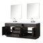 Ensemble de meuble-lavabo double 80 "avec miroir-82319140-112731031