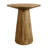 Jaden 36" Bar Table Set With 2 Natalia Bar Stools In Ivory Boucle Fabric