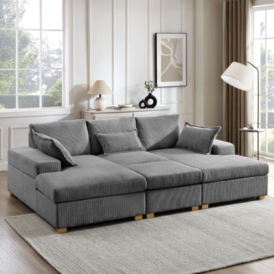 Bertle 2 - Piece Upholstered Corner Sectional