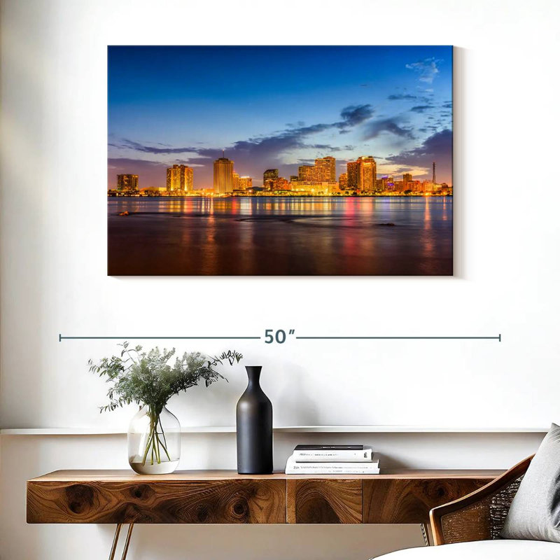 Sirci New Orleans Waterfront, H 26 po x l 39 po