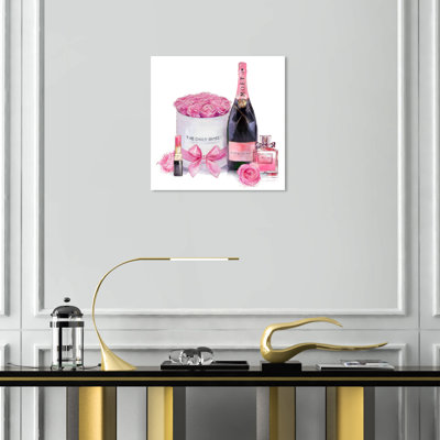 " Pinkish Glamour " Painting Print