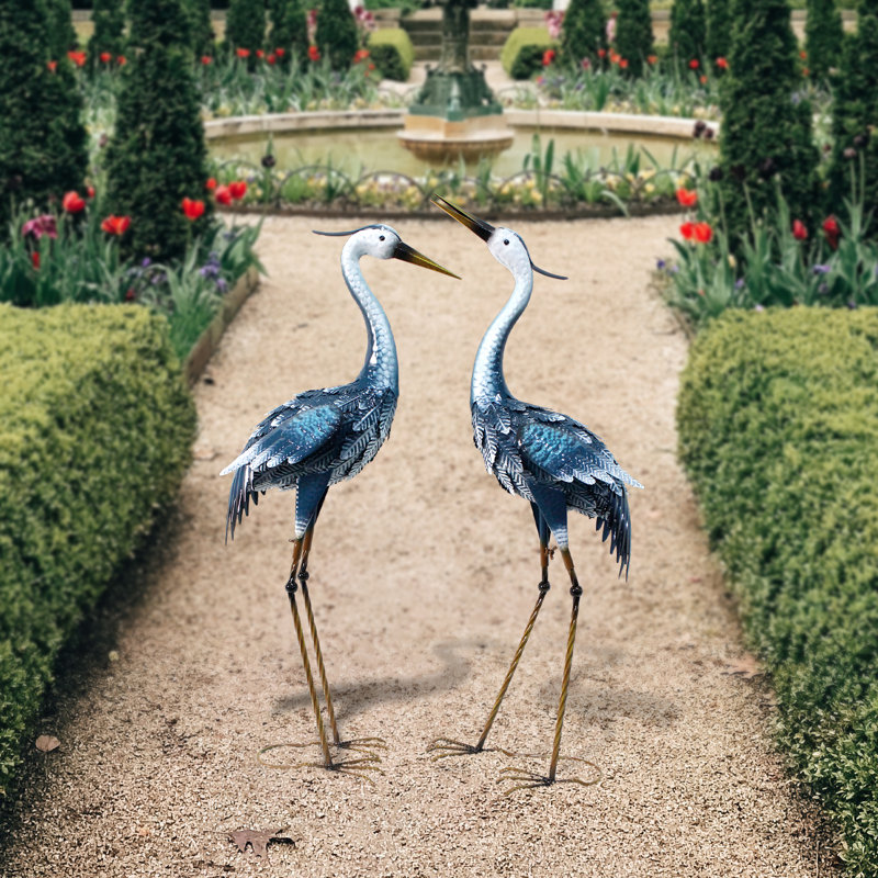 Statue de jardin Osheana Cranes