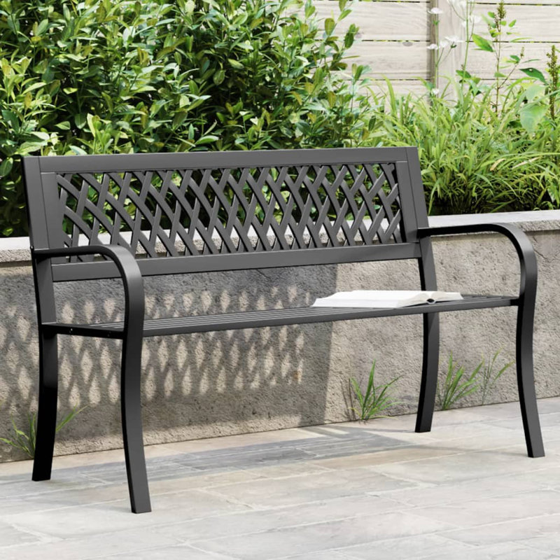 Steel Outdoor Bench