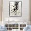 Minimalisme Stingray noir et blanc peinture I - Stingray Wall Art Living Room-97193198-97193207