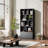 Achnas 70" H x 31" W Storage Bookcase with 10 Cubes and 2 Doors-830444051
