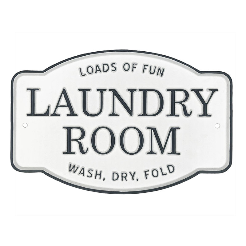 Laundry Home Décor Sign