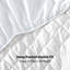 Waterproof Quilted Mattress Protector with 30cm Deep Pocket-120238740