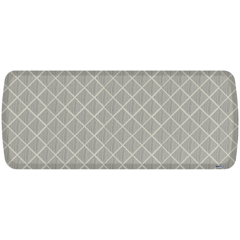 Tapis de cuisine GelPro Elite, Gris clair, Rectangle 1 pi 8 po x 4 pi