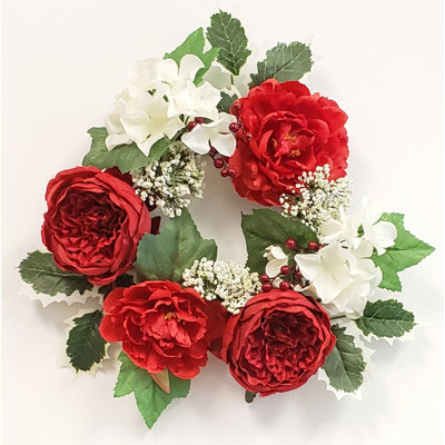 Faux Berry Polyester 12'' Wreath