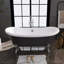 Baignoire de trempage autoportante en acrylique 66,3 po x 30,42 po-98349901