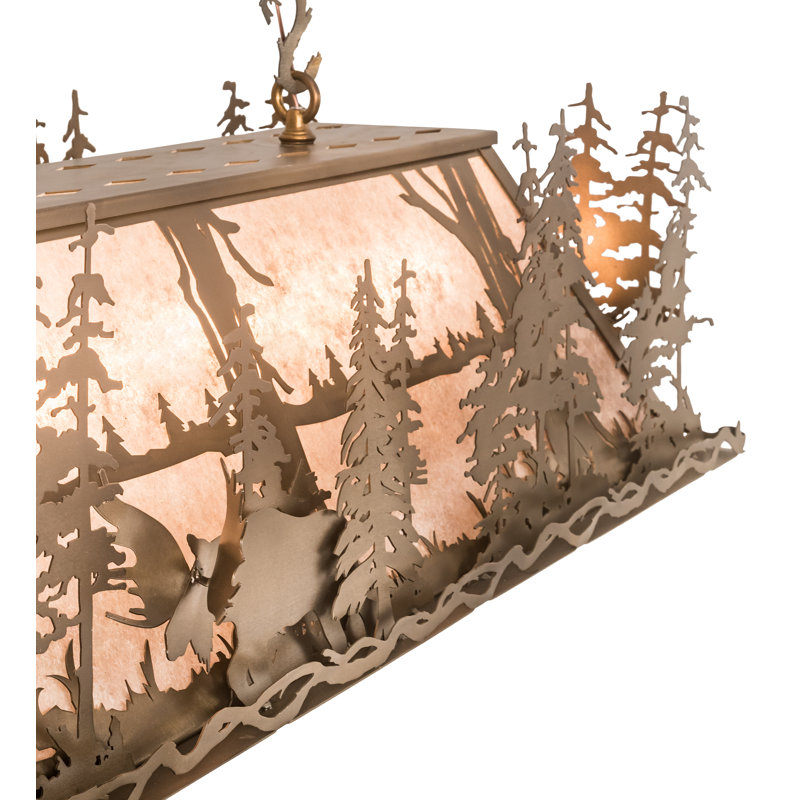 Moose At Dusk 9 - Light Pendant