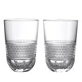 Waterford Mastercraft Copper Coast Water 15Oz, Set Of 2