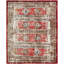 Decker Southwestern Area Rug in Red-1428535632