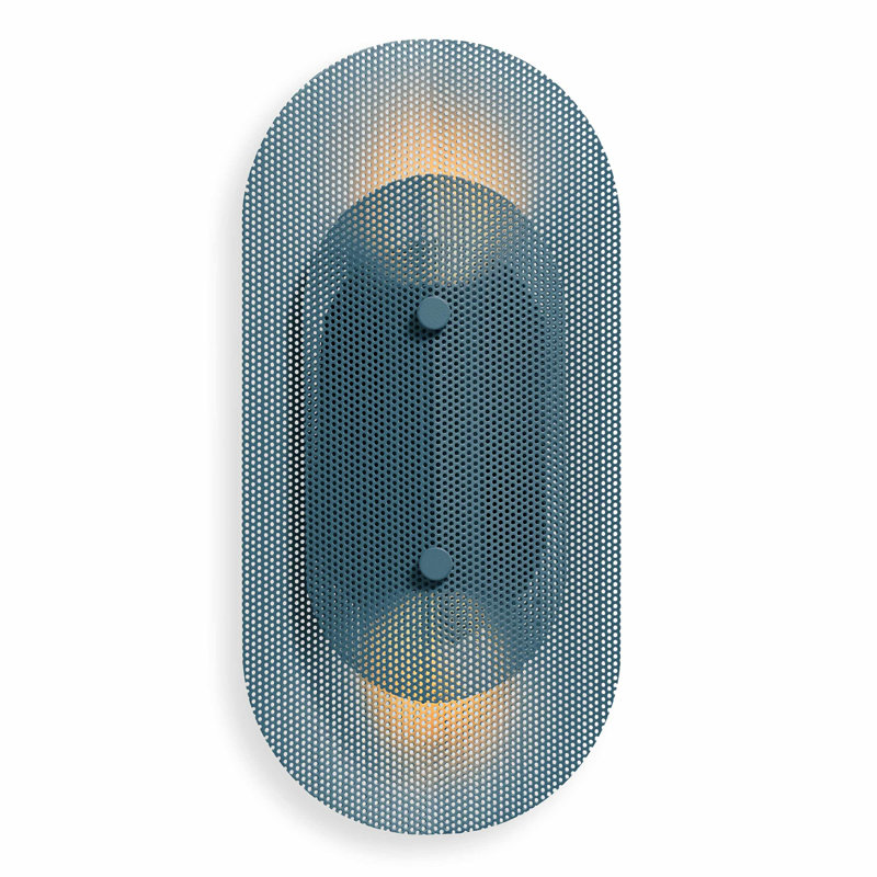 Filter Sconce, Marine Blue