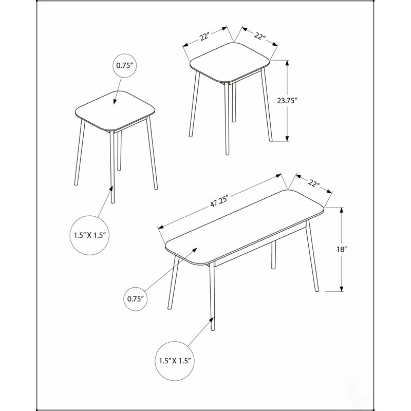 Coffee Table, White