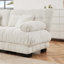Canapé 3 places à assise profonde en forme de U avec 2 repose-pieds-1631571314