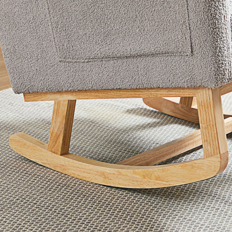 Chaise berçante d'appoint, Gris
