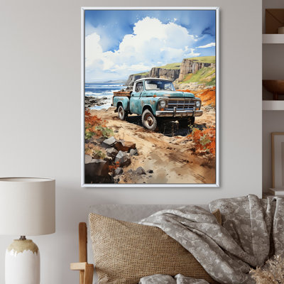 Taourirt Pickup Truck Coastal Harmony - Imprimé