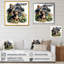 «Puppy Doghouse Blooms I», art mural chien-631759839-631759832
