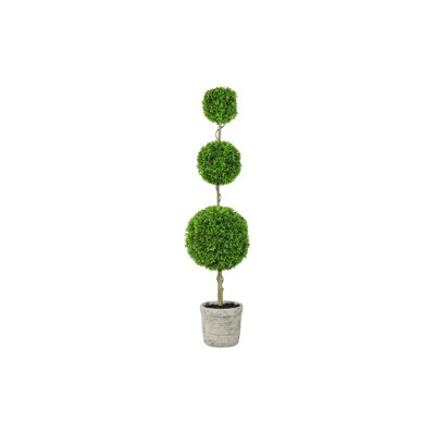 119cm Faux Boxwood Tree in Pot