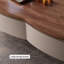 Table basse moderne en noyer massif-103446944