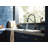MOEN Nolia Single-Handle Pre-Rinse Spring Pulldown Sprayer Kitchen Faucet with Power Boost in Matte Black-83462606