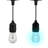 Junyi 50' Outdoor LED 15 - Bulb Standard String Light