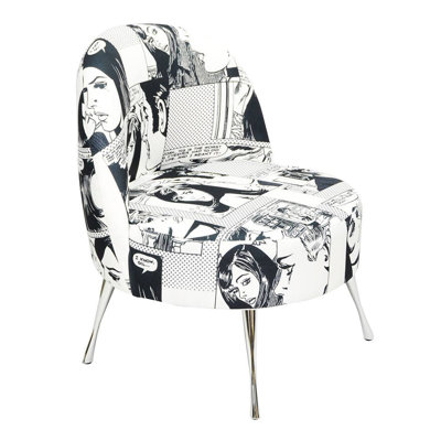 Loft Velvet Accent Chair