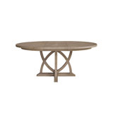 Round Expandable Dining Table
