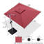 2.75m x3.3m / 2.75m x3.65m Rectangular Cantilever Parasol With Base-1728348350-1638838153